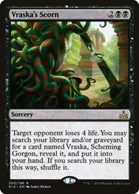 Vraska's Scorn, Rivals of Ixalan