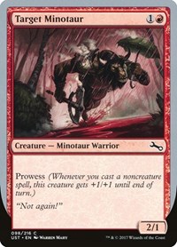 Target Minotaur (B), Unstable