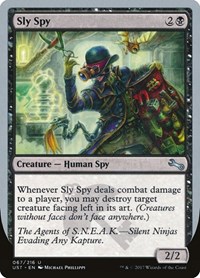 Sly Spy (B), Unstable