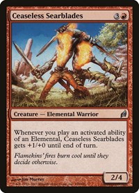 Ceaseless Searblades, Lorwyn