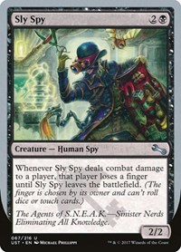 Sly Spy (C), Unstable
