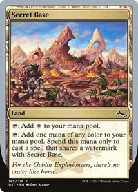 Secret Base (D), Unstable