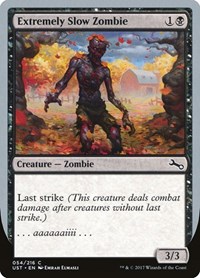 Extremely Slow Zombie (B), Unstable