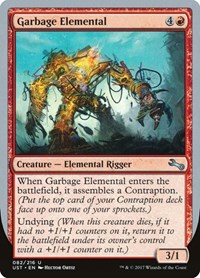 Garbage Elemental (B), Unstable