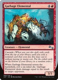 Garbage Elemental (D), Unstable