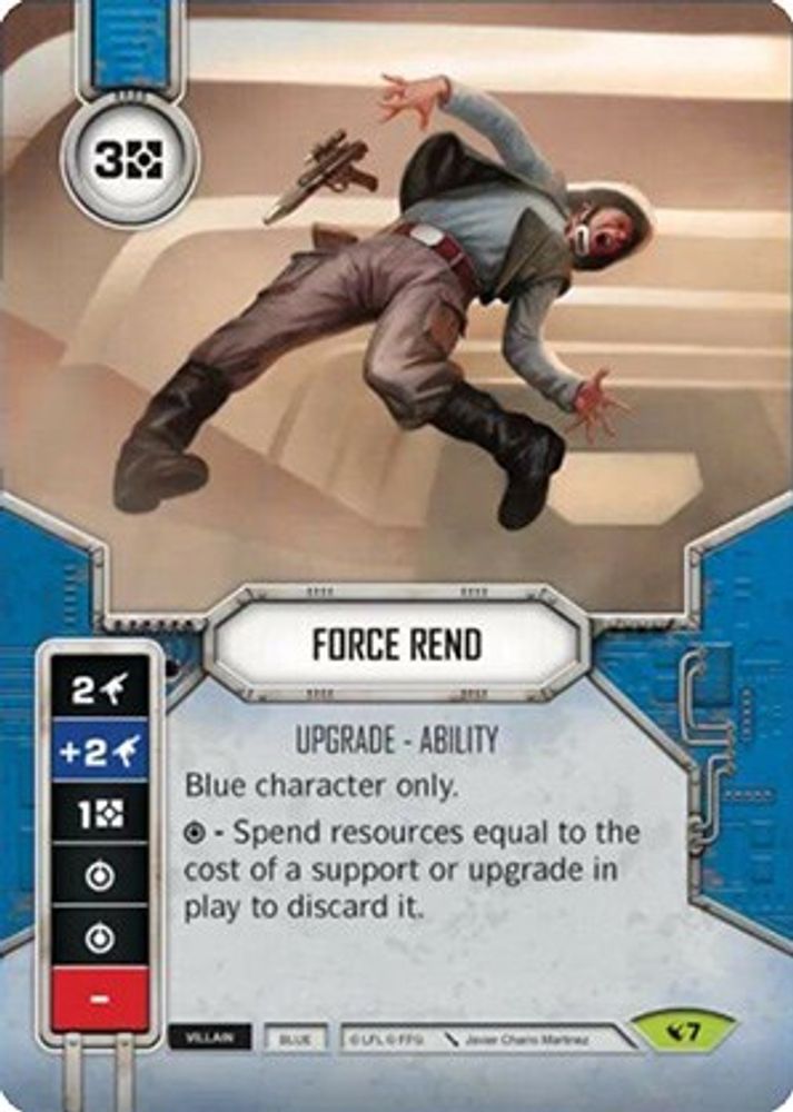 Force Rend (Card Only), Standard, front