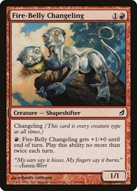 Fire-Belly Changeling, Lorwyn
