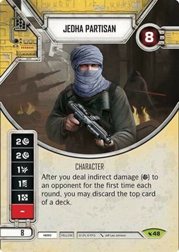 Jedha Partisan (Card Only), Standard, front