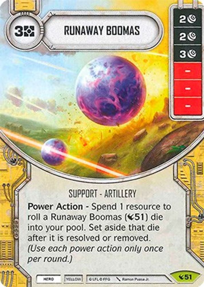 Runaway Boomas, Standard, front
