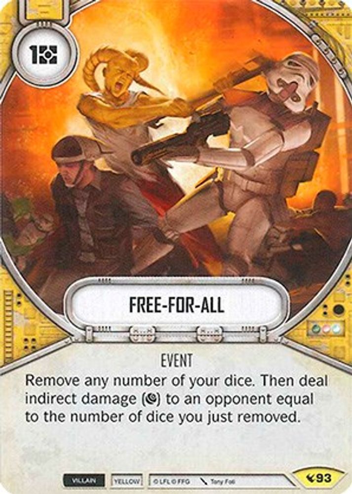 Free-For-All, Standard, front
