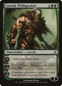Garruk Wildspeaker, Lorwyn