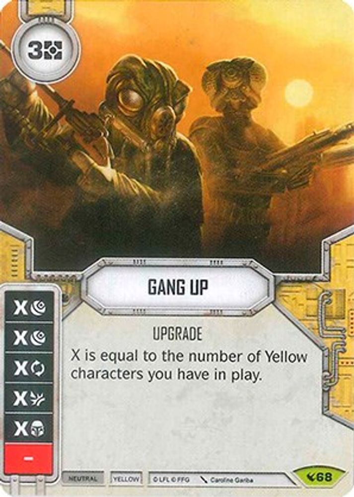 Gang Up, Standard, front