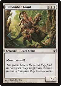 Hillcomber Giant, Lorwyn