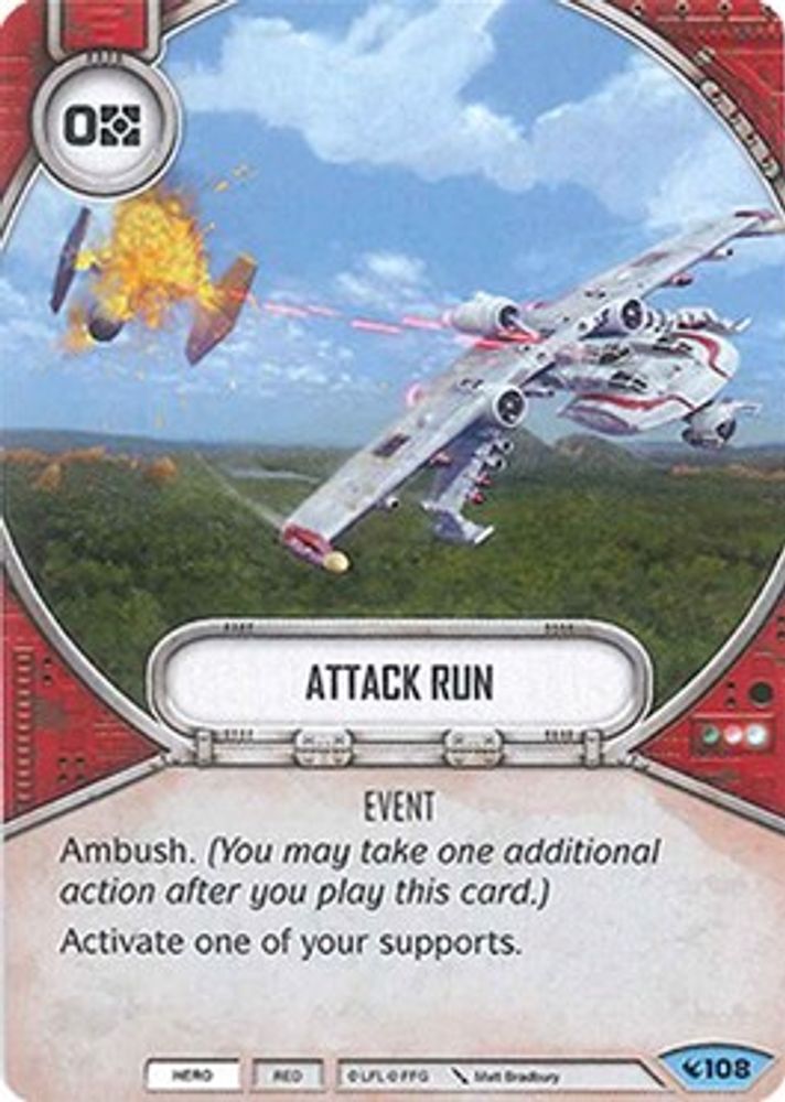 Attack Run, Standard, front