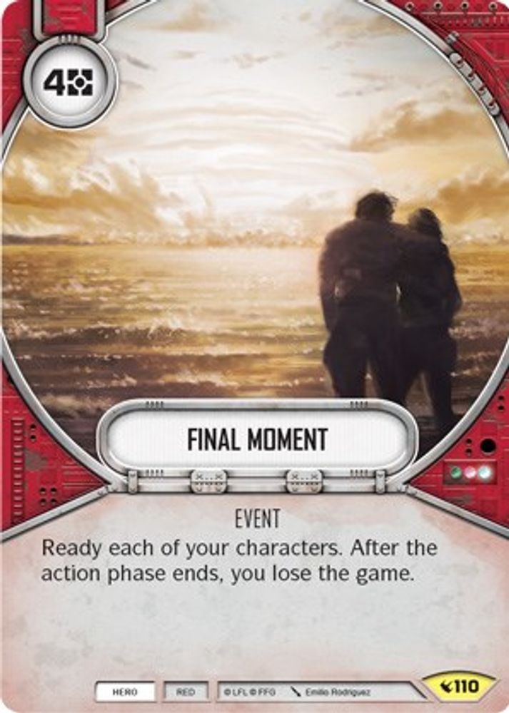 Final Moment, Standard, front