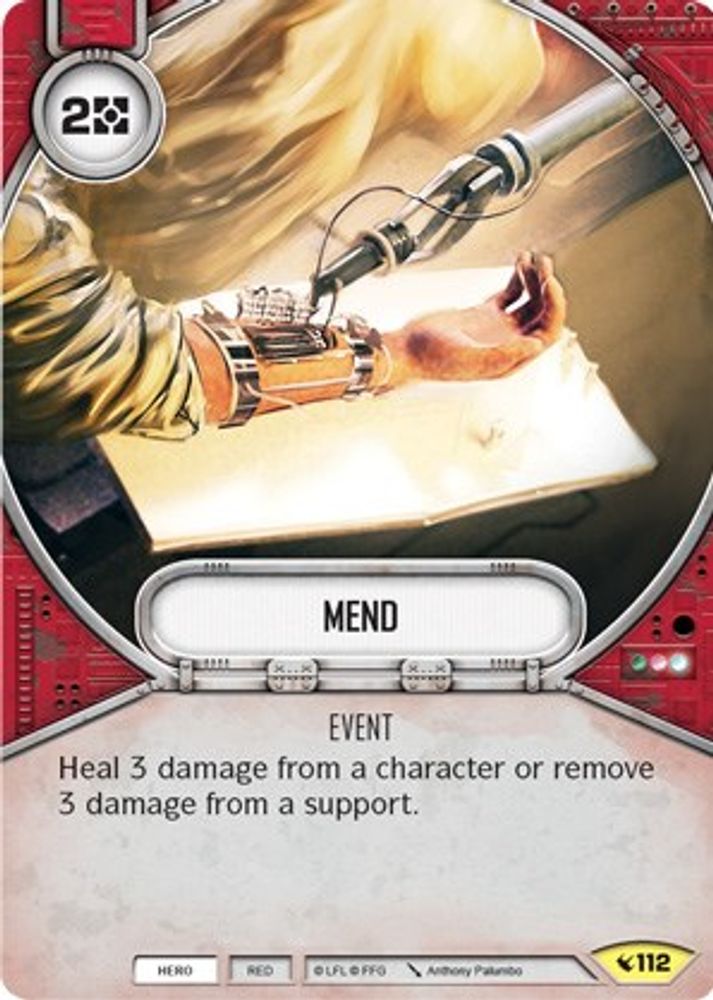 Mend, Standard, front