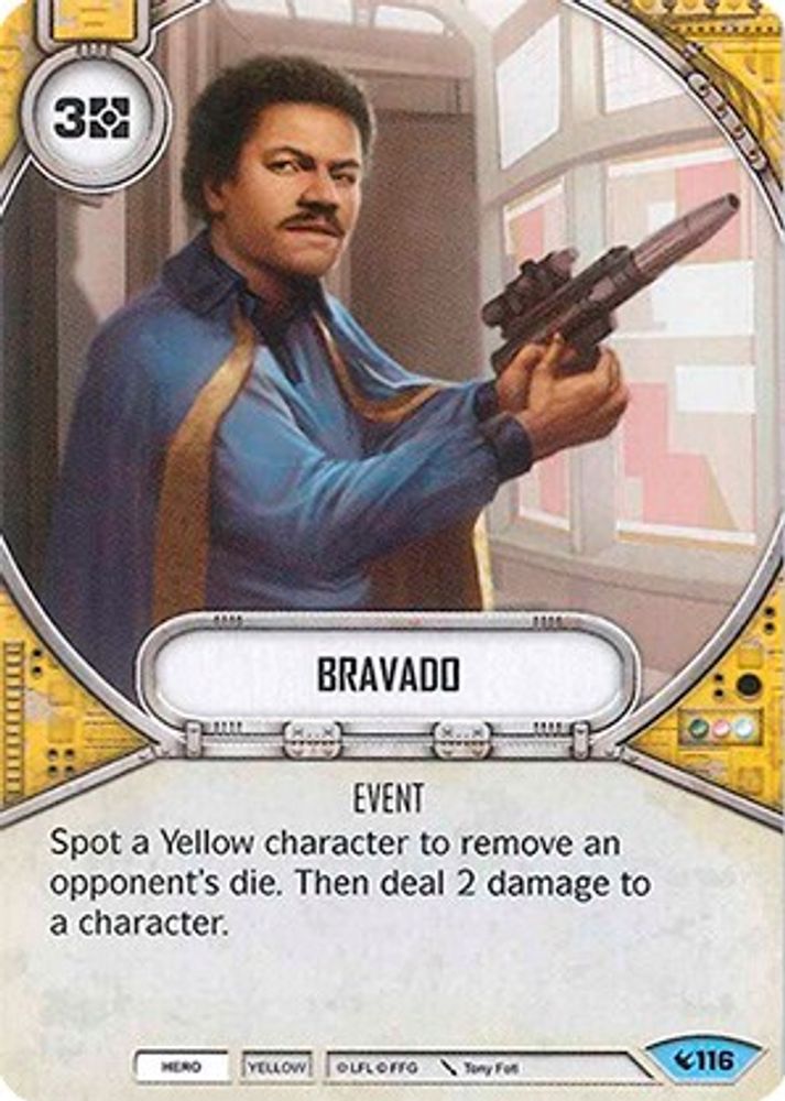 Bravado, Standard, front