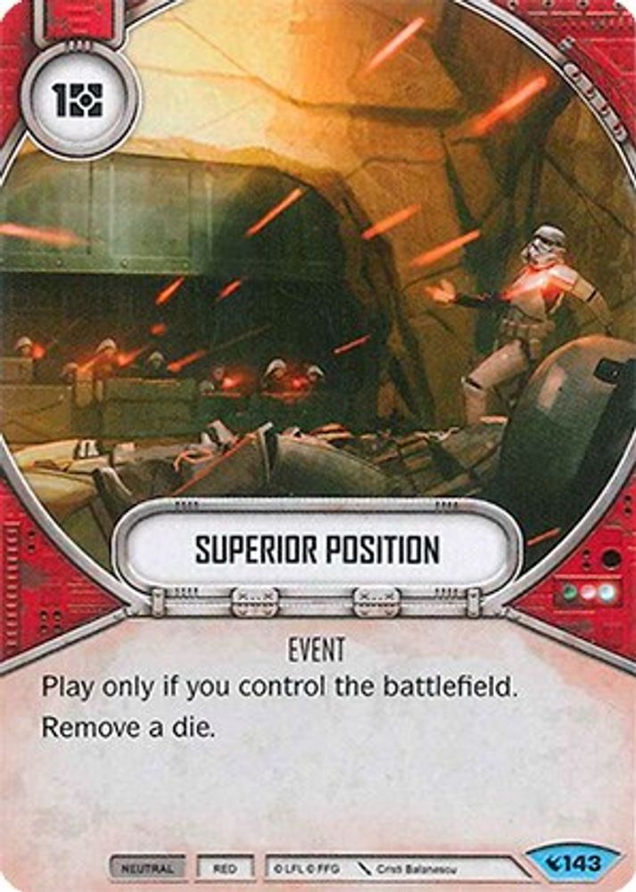 Superior Position, Standard, front