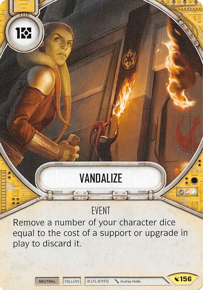 Vandalize, Standard, front