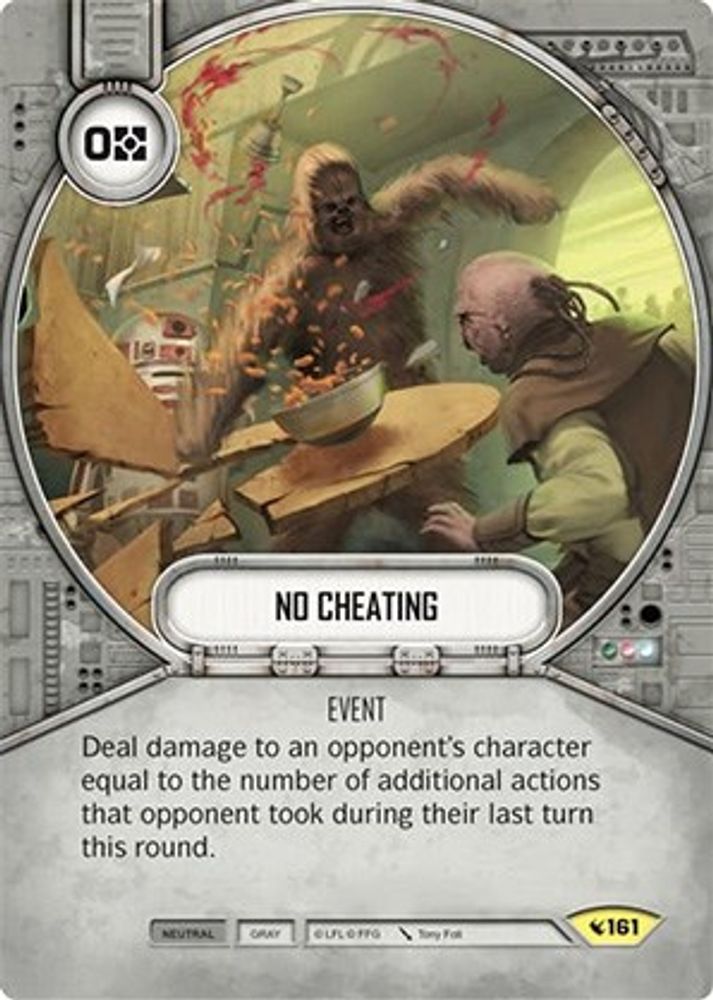 No Cheating, Standard, front