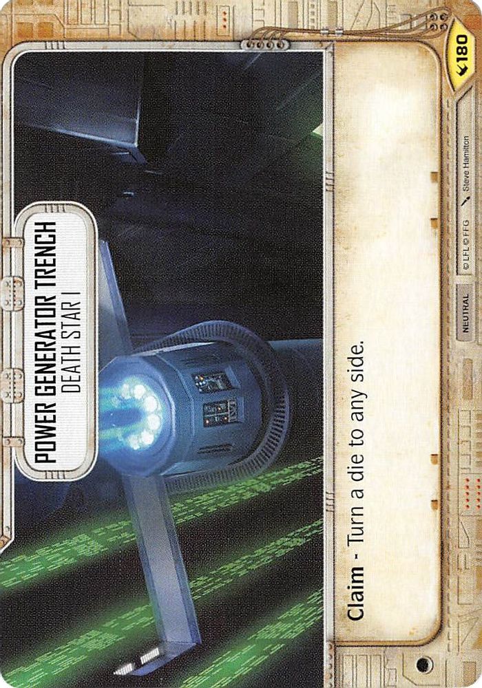 Power Generator Trench - Death Star I, Standard, front