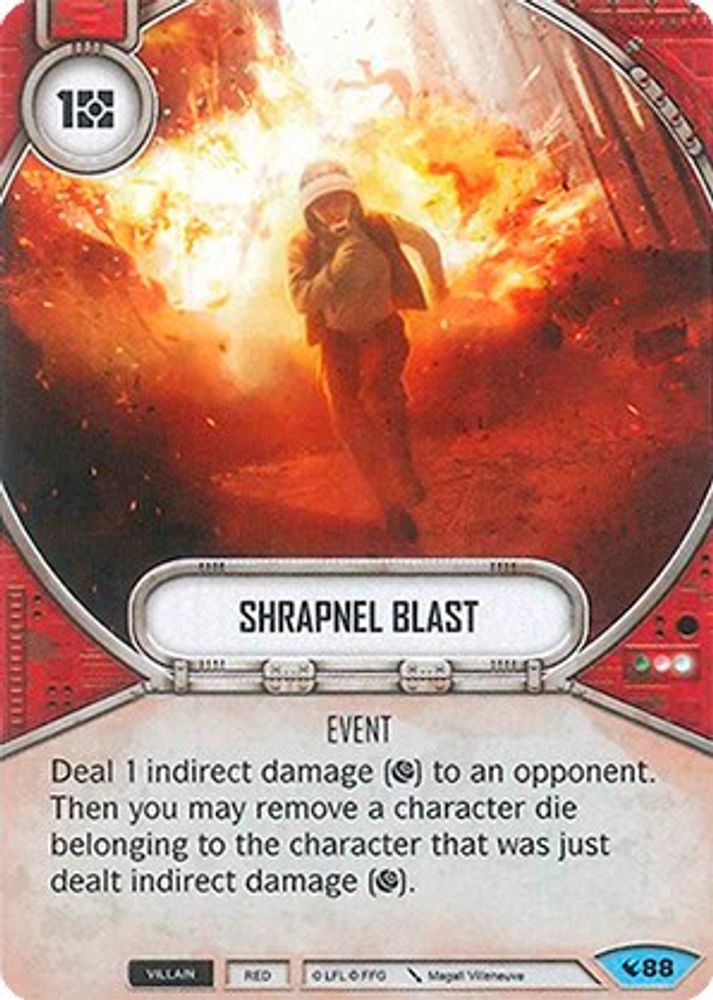 Shrapnel Blast, Standard, front