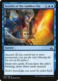 Secrets of the Golden City, Rivals of Ixalan