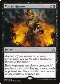 Vona's Hunger, Rivals of Ixalan