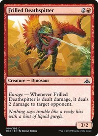 Frilled Deathspitter, Rivals of Ixalan
