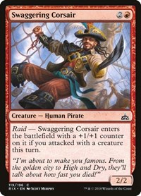 Swaggering Corsair, Rivals of Ixalan
