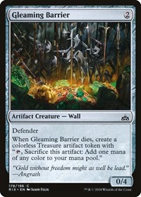 Gleaming Barrier, Rivals of Ixalan
