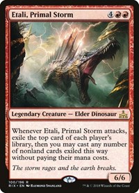 Etali, Primal Storm, Rivals of Ixalan