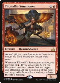 Tilonalli's Summoner, Rivals of Ixalan