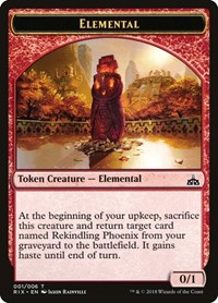 Elemental Token (001), Rivals of Ixalan