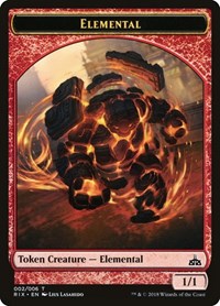 Elemental Token (002), Rivals of Ixalan