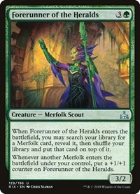 Forerunner of the Heralds, Rivals of Ixalan