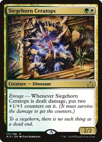Siegehorn Ceratops, Rivals of Ixalan