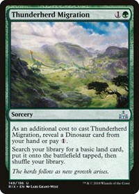Thunderherd Migration, Rivals of Ixalan