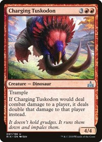 Charging Tuskodon, Rivals of Ixalan
