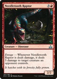 Needletooth Raptor, Rivals of Ixalan
