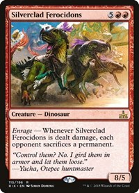 Silverclad Ferocidons, Rivals of Ixalan