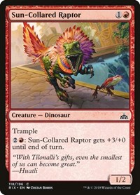 Sun-Collared Raptor, Rivals of Ixalan