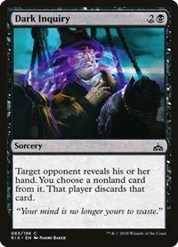 Dark Inquiry, Rivals of Ixalan