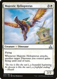 Majestic Heliopterus, Rivals of Ixalan