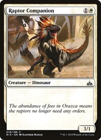 Raptor Companion, Rivals of Ixalan