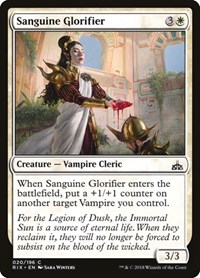 Sanguine Glorifier, Rivals of Ixalan