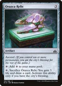 Orazca Relic, Rivals of Ixalan