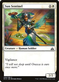 Sun Sentinel, Rivals of Ixalan