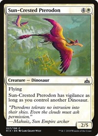 Sun-Crested Pterodon, Rivals of Ixalan