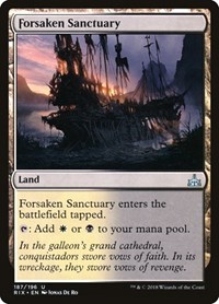 Forsaken Sanctuary, Rivals of Ixalan